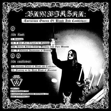 Vampirska - Torturous Omens of Blood and Candlewax LP 2
