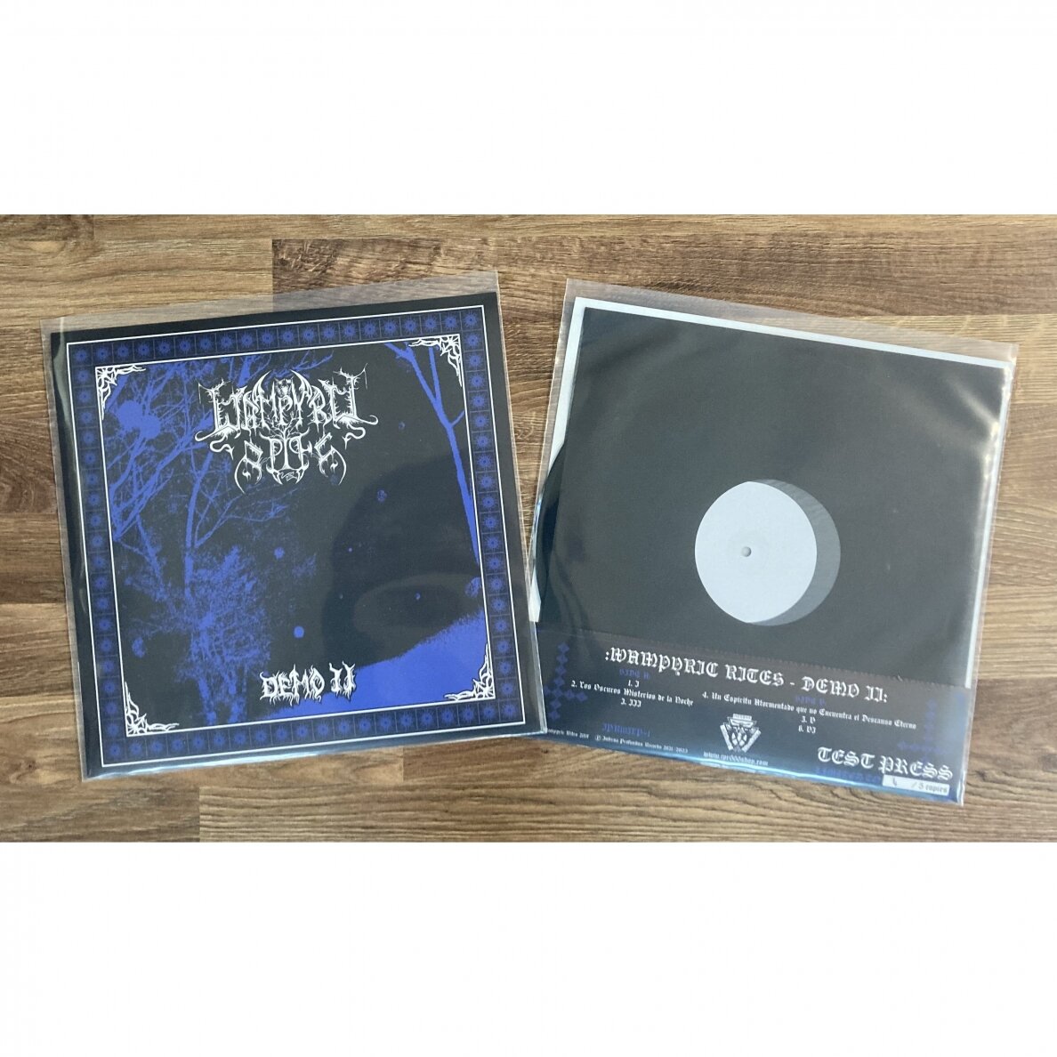Wampyric Rites - Demo II LP *TEST PRESS*