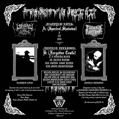 Wampyric Rites / Funeral Fullmoon - Spectral Shadows of the Forgotten Castle LP 1